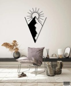 Design-Wandkunst für die Metallküche