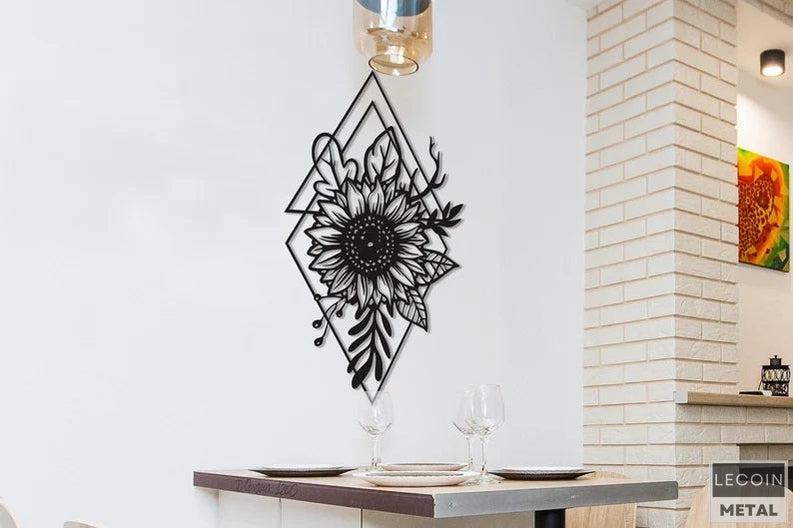 Florale-Wandkunst-aus-Metall-3-1 Florale Wandkunst aus Metall