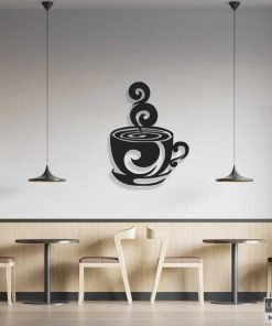 Industrielle Wandkunst aus Metall für das Esszimmer
