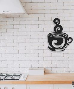 Industrielle Wandkunst aus Metall für das Esszimmer