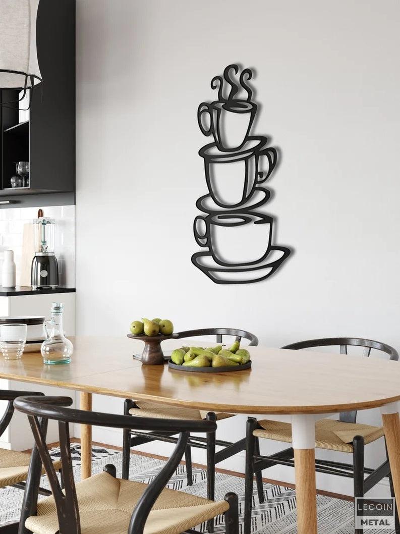 Kaffee-Wandkunst-aus-Metall-2 Kaffee-Wandkunst aus Metall