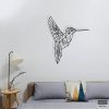 Kolibri-Wandkunst aus Metall