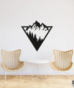 Metall-Diamant-Wandkunst