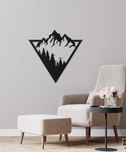Metall-Diamant-Wandkunst