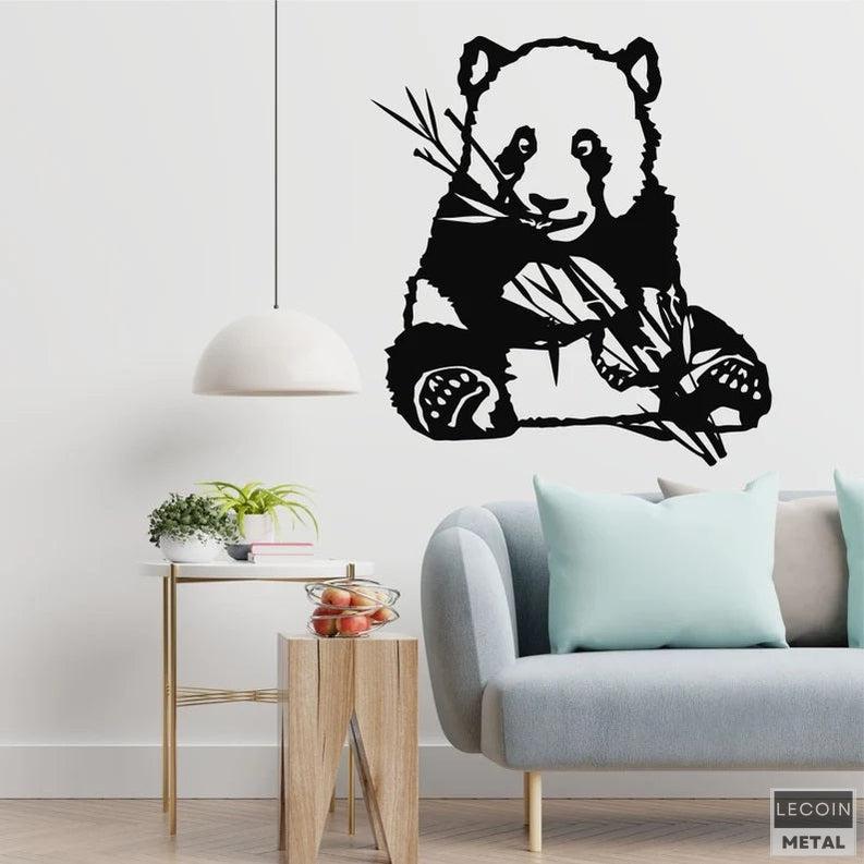 Metall-Panda-Wandkunst Metall-Panda-Wandkunst