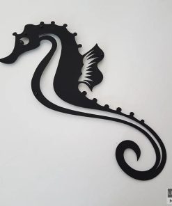 Metall-Seepferdchen-Wandkunst
