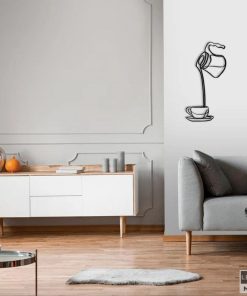 Metall-Teezimmer-Wandkunst