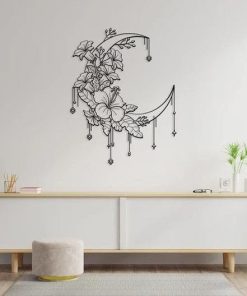 Metallblumen-Wandkunst für den Außenbereich