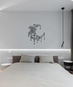Metallblumen-Wandkunst für den Außenbereich