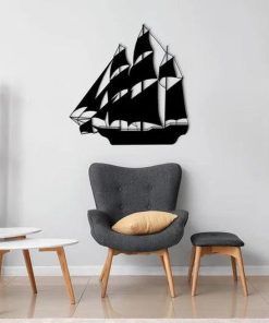 Metallboot-Wandkunst