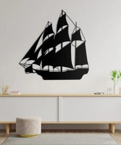 Metallboot-Wandkunst