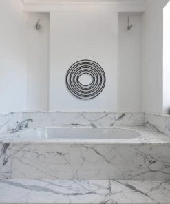 Metallkreis-Wandkunst