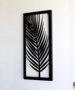 Metallpalmenblatt-Wandkunst