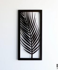 Metallpalmenblatt-Wandkunst