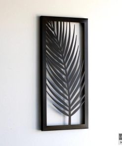 Metallpalmenblatt-Wandkunst