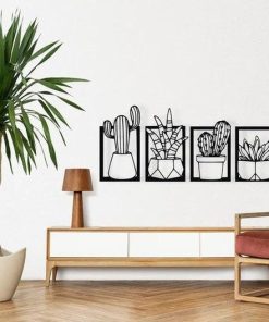 Natur-Wandkunst aus Metall