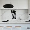 Wandkunst aus Metall für das Esszimmer