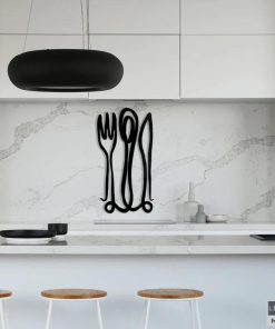 Wandkunst aus Metall für das Esszimmer