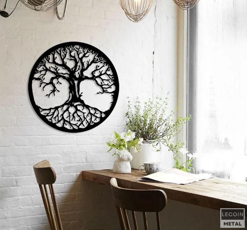 Wandkunst-aus-Metall-mit-Baum-des-Lebens-2 Wandkunst aus Metall mit Baum des Lebens