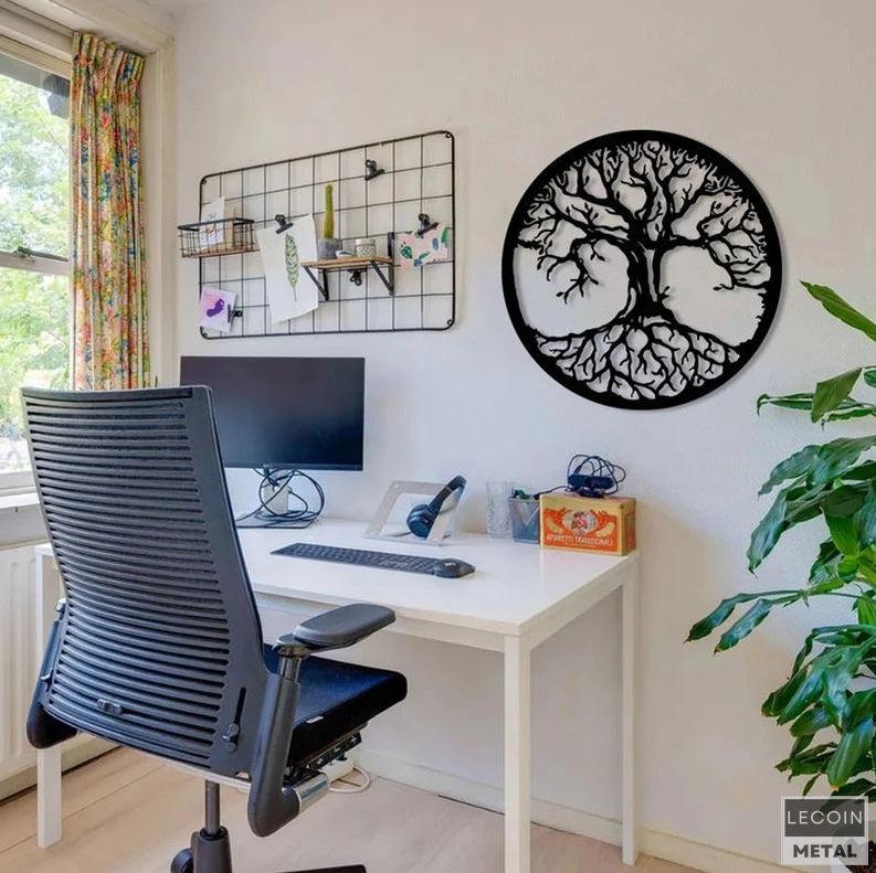 Wandkunst-aus-Metall-mit-Baum-des-Lebens-3 Wandkunst aus Metall mit Baum des Lebens