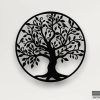 Wandkunst aus Metall mit Baum-des-Lebens-Design