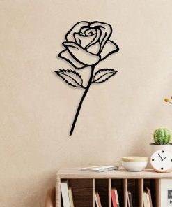 Wandkunst aus Rosenmetall