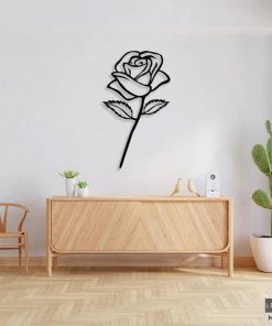 Wandkunst aus Rosenmetall