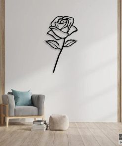 Wandkunst aus Rosenmetall